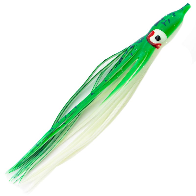 Salmon Trolling Rig - Glow Green Stripe OGX14R