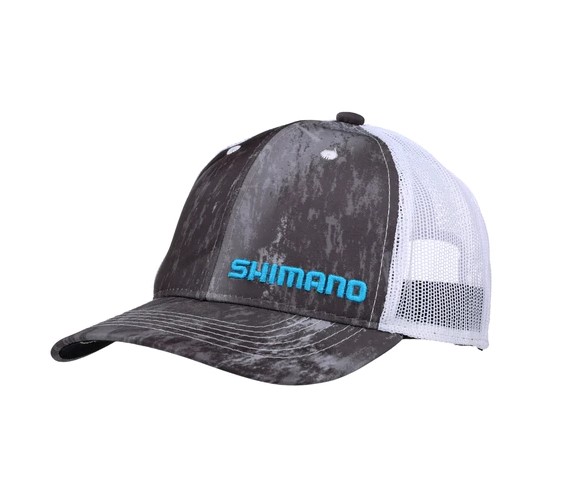 Shimano Realtree Grey Camo Fishing Cap